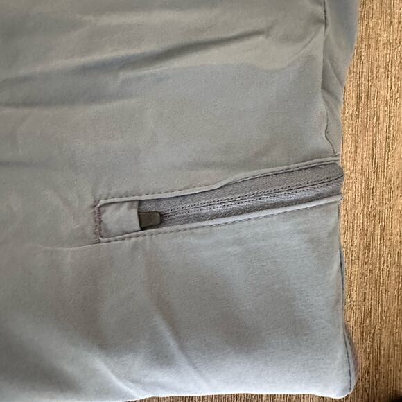 Eddie Bauer Plaid Fleece- Lined Blue Pull On Pants New - Picture 4 of 15